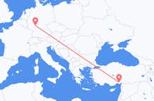 Flyreiser fra Adana, til Frankfurt