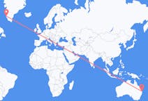 Flyrejser fra Brisbane til Nuuk