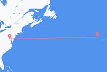 Flights from Washington, D. C. , the United States to Corvo Island, Portugal
