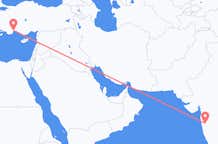 Flights from Pune to Antalya