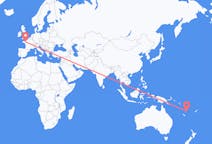 Flyrejser fra Port Vila til Rennes