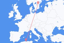 Flyreiser fra Béjaïa, Algerie til Linköping, Sverige
