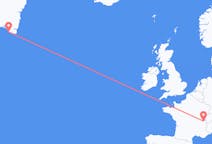Flyg från Nanortalik, Grönland till Genève, Schweiz