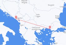 Flights from Tivat to Alexandroupoli
