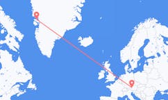 Flyg från Salzburg, Österrike till Qaarsut, Grönland