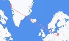 格陵兰出发地 乌佩纳维克飞往格陵兰目的地 卢布林的航班