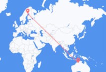 Flights from Kununurra, Australia to Luleå, Sweden