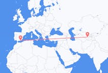 Flyg från Samarkand, Uzbekistan till Almeria, Spanien