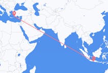Flights from Yogyakarta City, Indonesia to Rhodes, Greece