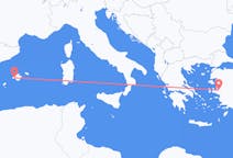 Flyrejser fra Izmir til Palma
