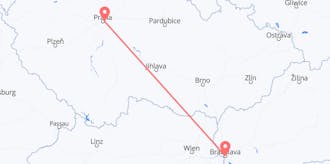 Flights from Slovakia to Czechia