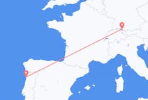 Flyreiser fra Porto, Portugal til Friedrichshafen, Tyskland