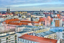 Flights from Wrocław in Poland to Europe