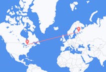 Flights from North Bay, Canada to Savonlinna, Finland