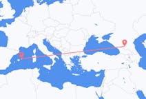 Flights from Nalchik, Russia to Menorca, Spain