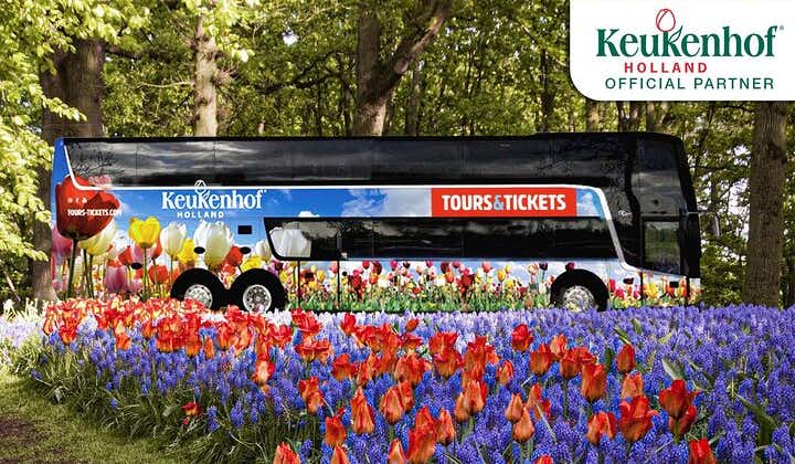 Keukenhof Ticket and Transport from Amsterdam (Guide optional)