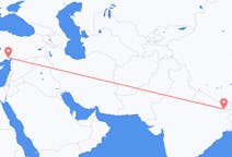 Flyg från Biratnagar, Nepal till Adana, Turkiet