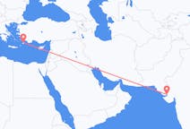 Flights from Kandla, India to Rhodes, Greece