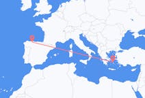 Flights from Asturias in Spain to Mykonos in Greece