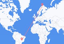 Рейсы из Уберландия, Бразилия в Алта, Норвегия