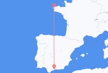 Flights from Brest to Málaga