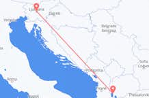 Рейсы из Любляны в Охрид