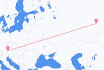 出发地 俄罗斯出发地 叶卡捷琳堡目的地 奥地利萨尔茨堡的航班