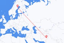 Flights from Multan, Pakistan to Skellefteå, Sweden