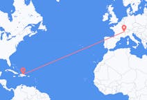 出发地 多米尼加共和国出发地 聖地牙哥目的地 瑞士日内瓦的航班
