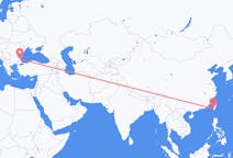 대만 가오슝에서 출발해 불가리아 부르가스로(으)로 가는 항공편