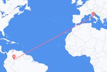 出发地 哥伦比亚出发地 米图目的地 意大利罗马的航班