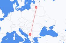 Flights from Ohrid to Vilnius