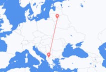 Flights from Ohrid, Republic of North Macedonia to Vilnius, Lithuania