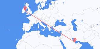 Flights from Qatar to Ireland