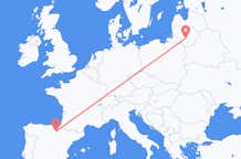 Flyg från Logrono, Spanien till Kaunas, Litauen