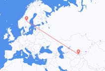 Flights from Khujand, Tajikistan to Sveg, Sweden