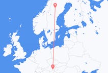 Flights from Vilhelmina, Sweden to Graz, Austria