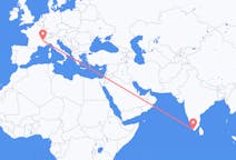 出发地 印度出发地 锡鲁万纳塔普拉姆目的地 法国格勒诺布尔的航班