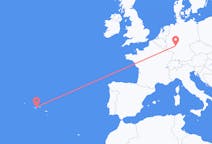Flights from São Jorge Island, Portugal to Frankfurt, Germany