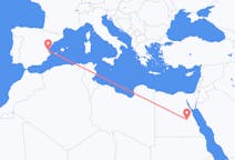 Flyrejser fra Luxor, Egypten til Valencia, Spanien