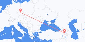 アルメニアからチェコへのフライト