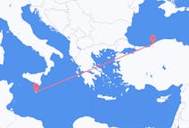 Flights from Zonguldak to Valletta