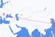 中国出发地 无锡市飞往中国目的地 克拉約瓦的航班