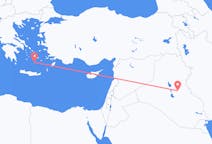 Flights from Baghdad, Iraq to Santorini, Greece