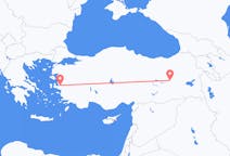 Lennot Izmiristä, Turkki Bingöliin, Turkki