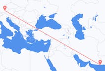 Flyrejser fra Gwadar til München
