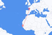 Flights from Bissau to Biarritz