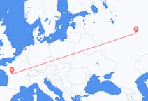 Flights from Cheboksary, Russia to Poitiers, France