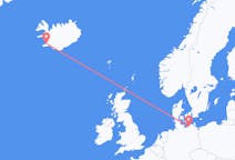 Flyg från Reykjavík, Island till Rostock, Tyskland