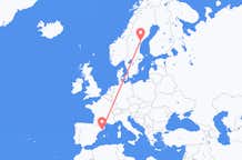 Flights from Sollefteå to Barcelona